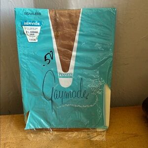 Vintage Nylon Stockings Gaymode for Penney’s New Old Stock 8 1/2
